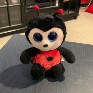 Beanie boo small ladybug